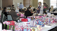 Scenes from the Senior Center Winter Flea Market