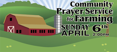 Community Prayer Service For Farming & Gardens