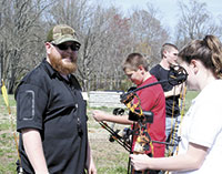 Local business aims at teaching archery to students