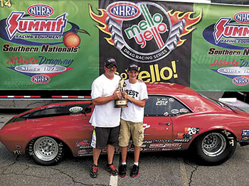 Ed Pauley Is Super Street NHRA Drag Racing Southern Nationals Champion