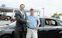 John Cline wins car in Boys & Girls Club raffle