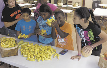 Community Math Academy Students Improve Skills Learn About Local Food