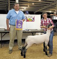Lamb handlers earn top honors at Cleveland County Fair