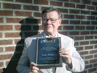  “Opal  Morris  Volunteer Of The Year” Award To Ludy Wilkie 