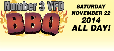 Number 3 VFD BBQ SALE