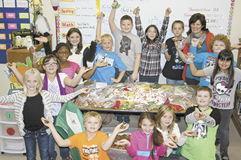 Boiling Springs Third Graders Collecting Pennies for Classmate