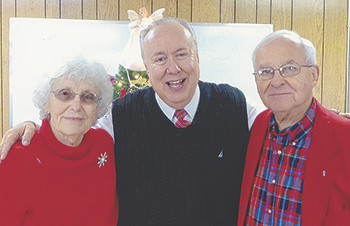 Dr. David Bruce speaks to seniors