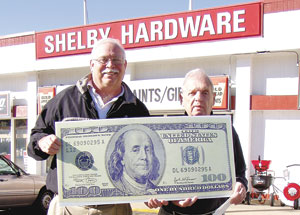 LESTER WOLFE WINS SHELBY SHOPPER & INFO FOOTBALL CONTEST