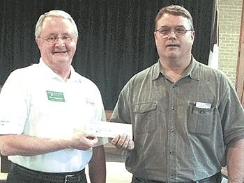 Shelby Lions Club Gives Money to pay for Eye Glasses