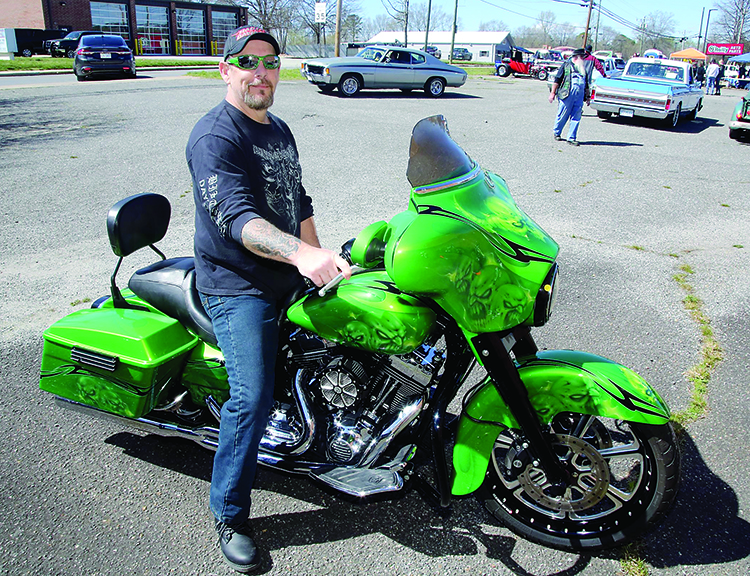 Best of Show for motorcycles at the Cleveland County Independent Bikers 9th Annual Bike and Car Show