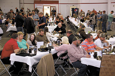 Large Crowd Attends Cleveland County Ducks Unlimited Annual Dinner