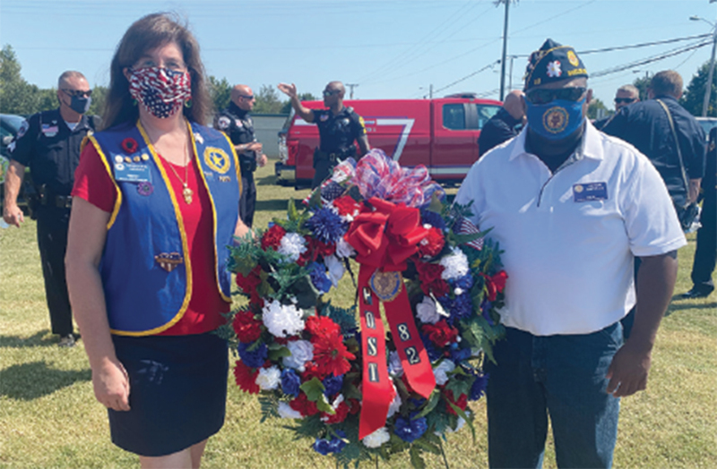 9/11 Patriot Day ceremony observed by Legion Post 82