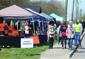 The Lattimore Spring Craft Fair included arts and crafts, home-baked goods, soaps, candles, jewelry and more. 