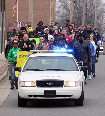 UNITY MARCH HELD IN SHELBY