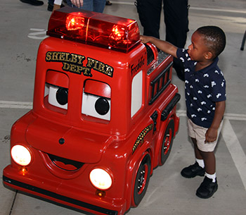 Fun with Freddie the Fire Truck!
