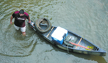 First Broad River Clean Up...