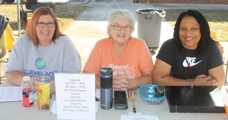 Phyllis Champion, Pam Hendrick and Tasha Watkins 
